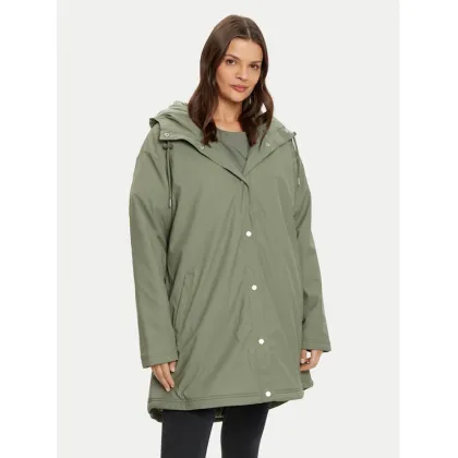 Zdjęcie Roxy Kurtka przeciwdeszczowa Rain Road ERJJK03608 Zielony Regular Fit