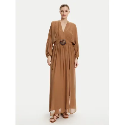 Zdjęcie Luisa Spagnoli Sukienka wieczorowa Paiolo 541815 Brązowy Regular Fit