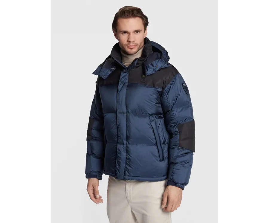 obrazek 1 Blauer Kurtka puchowa Emerson BLUC03217 006365 Granatowy Regular Fit