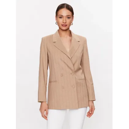 Zdjęcie DKNY Marynarka P3BCUO60 Beżowy Regular Fit