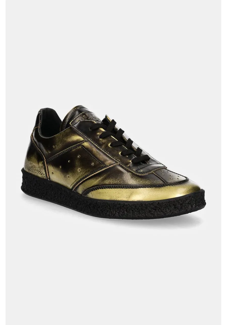 obrazek 1 MM6 Maison Margiela sneakersy kolor złoty SH1WS0003.P7979