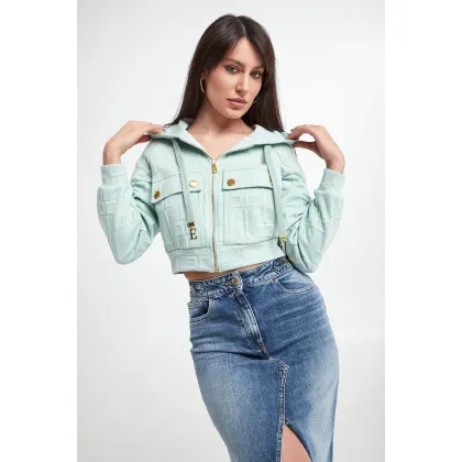 Zdjęcie Bluza damska żakardowa ELISABETTA FRANCHI Elisabetta Franchi