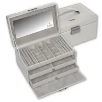 Picture An elegant box for storing jewelry as a gift
