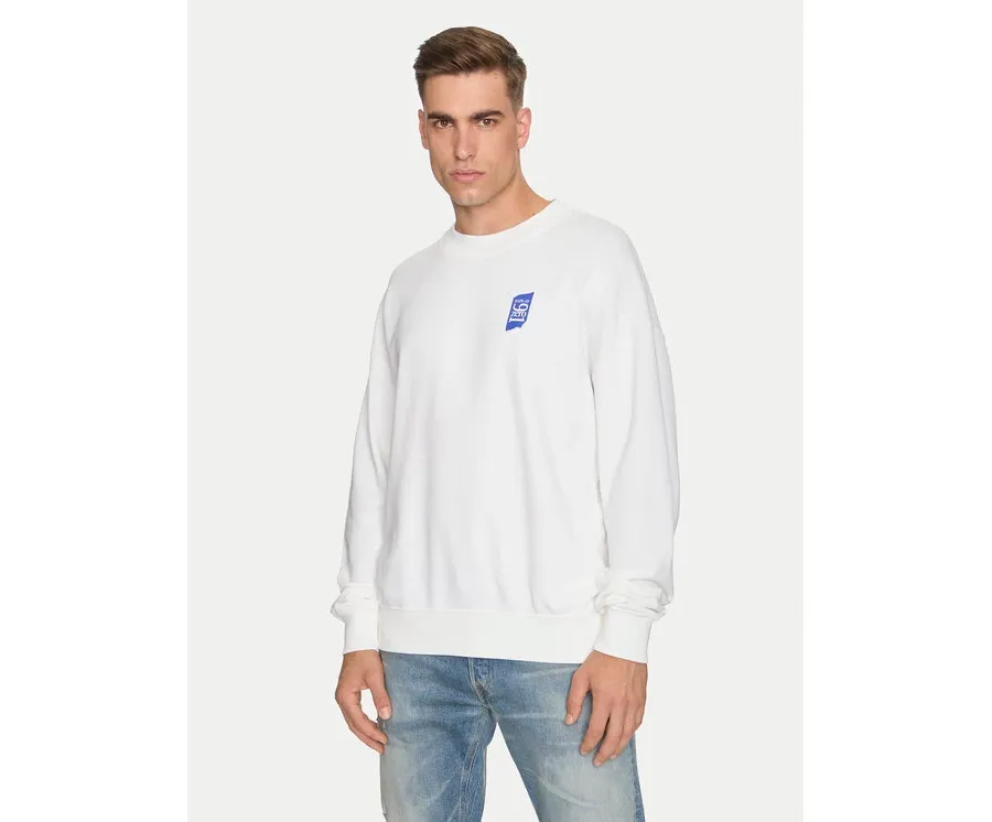 obrazek 1 Replay Bluza M6993 .000.23758 Biały Regular Fit REPLAY