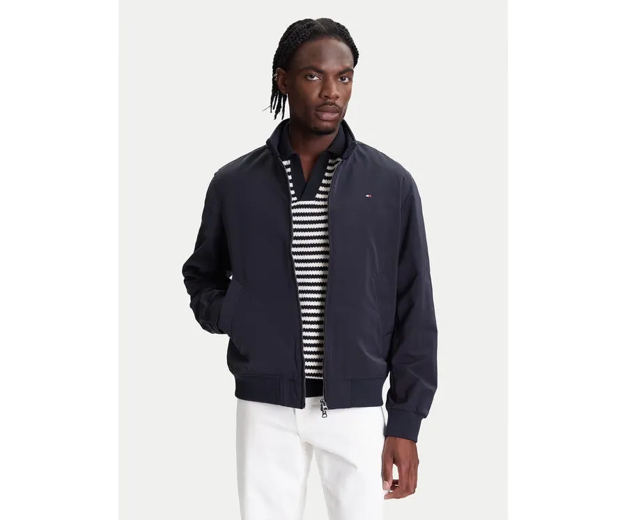 obrazek 1 Tommy Hilfiger Kurtka bomber Harrington MW0MW39637 Granatowy Regular Fit