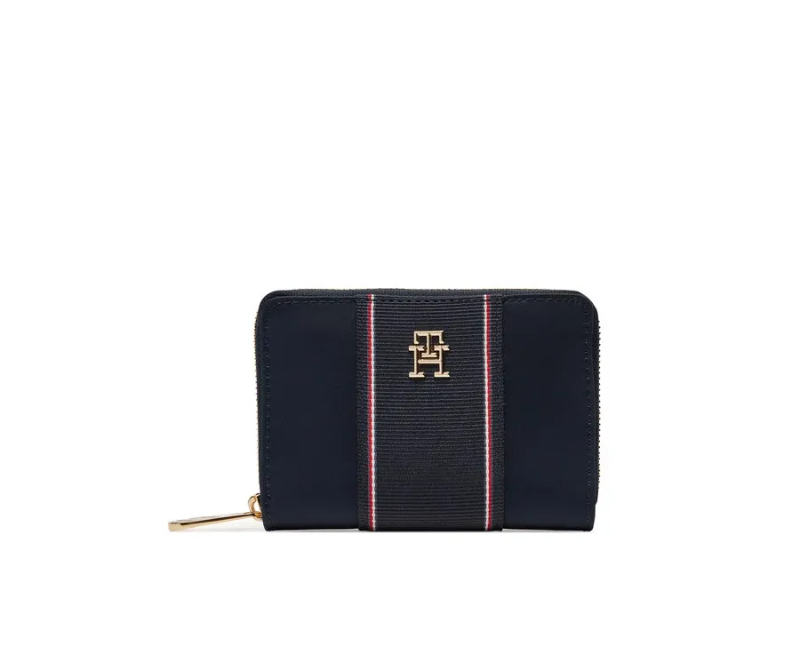 obrazek 1 Tommy Hilfiger Duży Portfel Damski Poppy Med Za Corp AW0AW17268 Granatowy