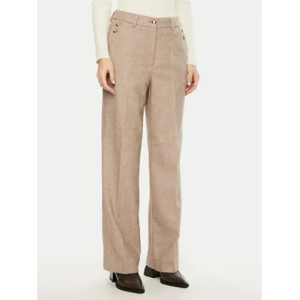 Zdjęcie Bruuns Bazaar Spodnie materiałowe Elezi BBW4308 Beżowy Regular Fit