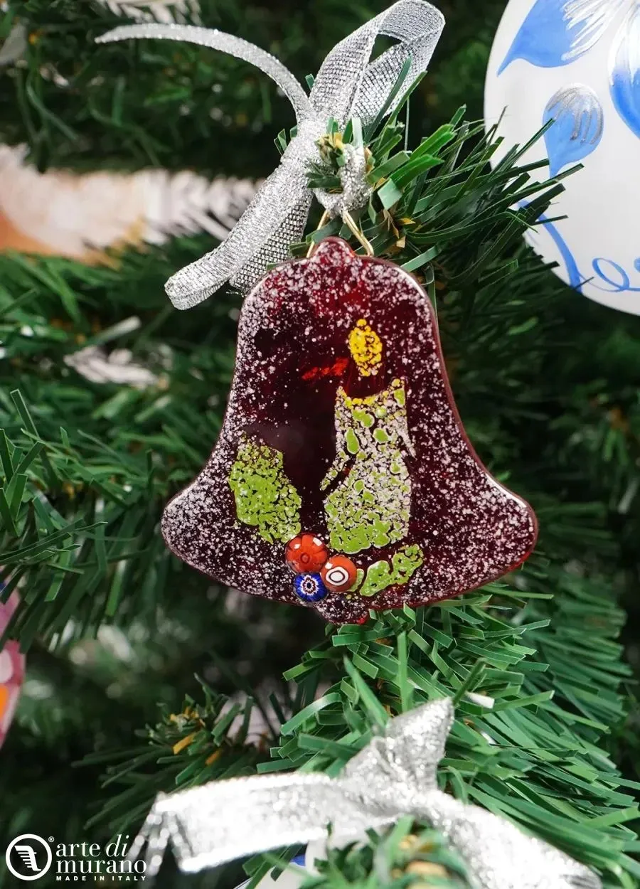 picture 1 Prestigious bell - Christmas decoration made of Murano glass