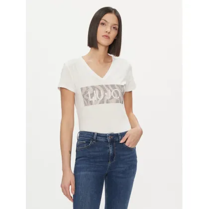 Zdjęcie Liu Jo T-Shirt WA4019 JS923 Biały Regular Fit