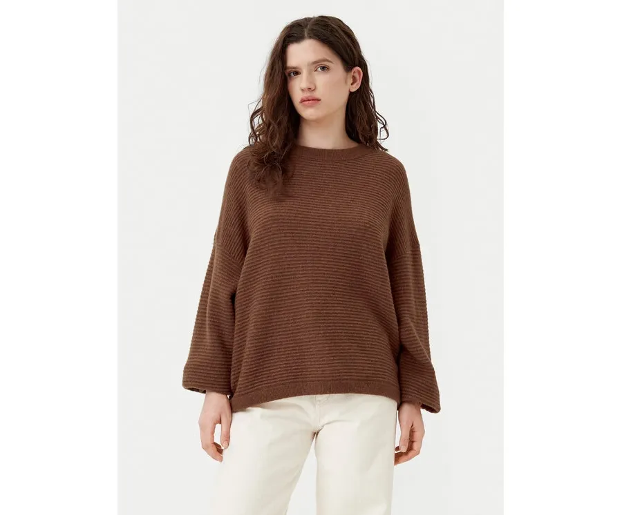 obrazek 1 American Vintage Sweter Raxow RAX18BH24 Brązowy Loose Fit