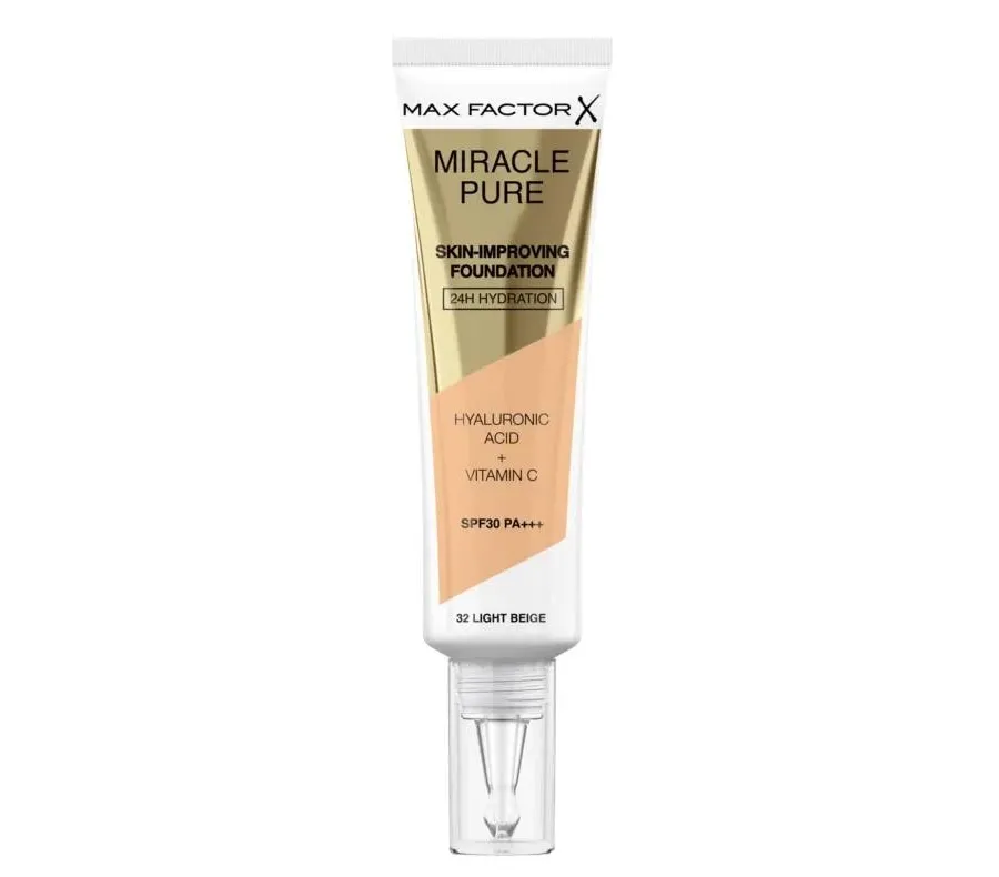 obrazek 1 Max Factor Miracle Pure Podkład 32 Light Beige  Light Beige 30 ml