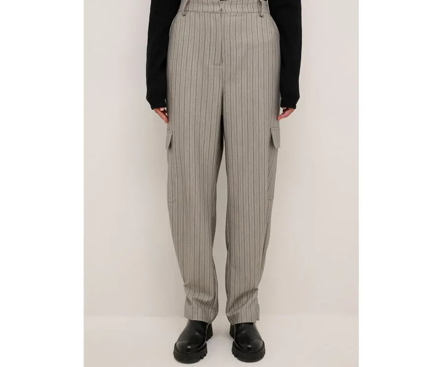 obrazek 1 Karen by Simonsen Spodnie materiałowe Kathrinekb 10104527 Szary Casual Fit