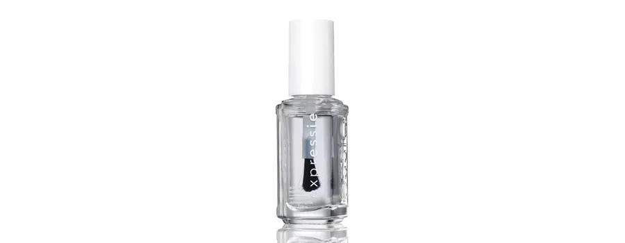 obrazek 1 essie Expressie wegańska formuła Lakier do paznokci 10 ml Nr. 390 - Always Transparent