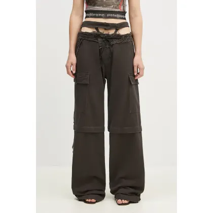 Zdjęcie Ottolinger jeansy Baggy Cargo Pants damskie high waist 1060801521