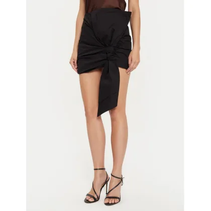 Zdjęcie ViCOLO Spódnica mini TB2723 Czarny Slim Fit