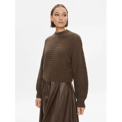 Zdjęcie Noisy May Sweter 27028402 Brązowy Regular Fit