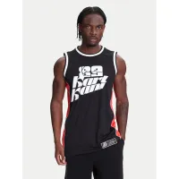 Zdjęcie Karl Kani Tank top Signature Colorblock Basketball PD00005368 Czarny Regular Fit