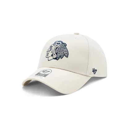 Zdjęcie 47 Brand Czapka z daszkiem NHL Chicago Blackhawks '47 MVP SNAPBACK H-MVPSP04WBP-BN Écru