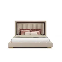 Picture A prestigious modernist bedroom bed - straight from Italy