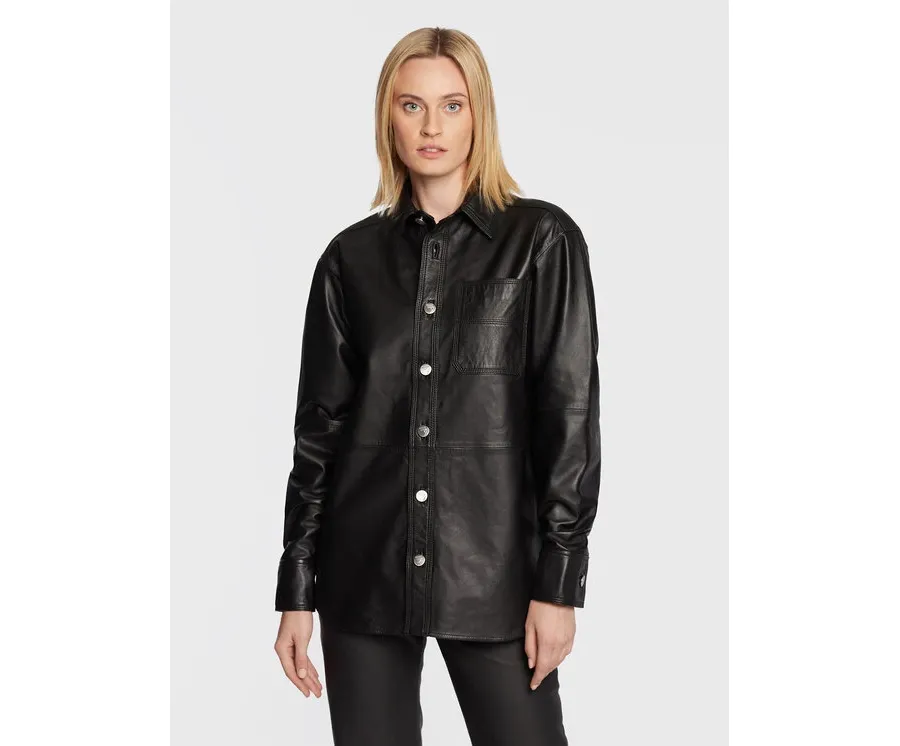 obrazek 1 Remain Koszula Doreen RM1826 Czarny Regular Fit