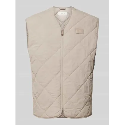 Zdjęcie Kamizelka pikowana z zamkiem błyskawicznym