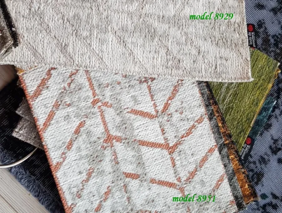 picture 6 Stylish white herringbone rug - WHITE PLAINS 8929