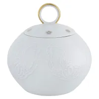 Picture Paseo porcelain sugar bowl with rich relief decoration - Vista Alegre