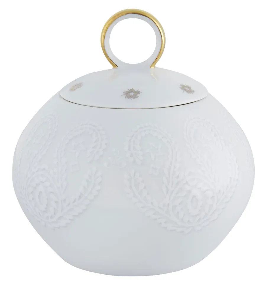 obrazek 1 Cukiernica z porcelany Paseo z bogatym reliefowym zdobieniem - Vista Alegre