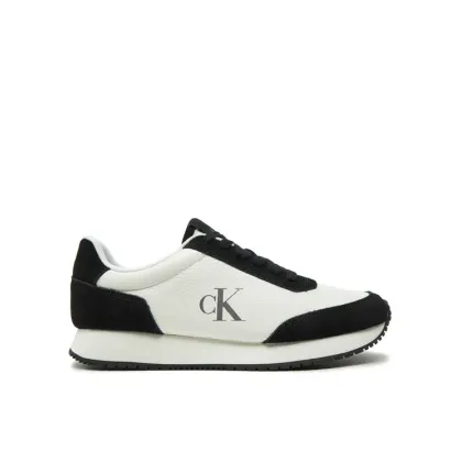 Zdjęcie Calvin Klein Jeans Sneakersy Runner Laceup Low Mix Mg YW0YW01798 Biały