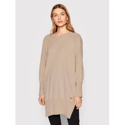 Zdjęcie Liviana Conti Sweter F2WC14 Beżowy Relaxed Fit