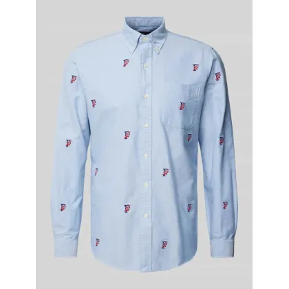Zdjęcie Koszula casualowa o kroju classic fit z kołnierzykiem typu button down