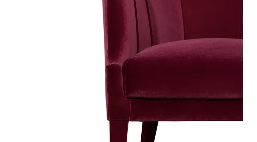 obrazek 7 Portugalski fotel w kolorze bordowym