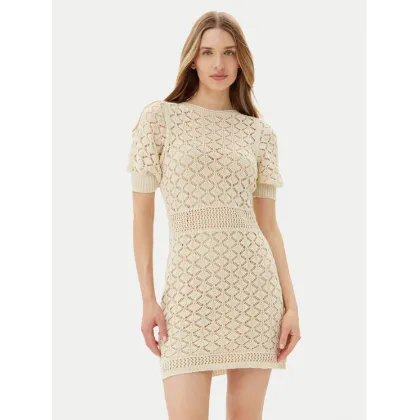 Zdjęcie TWINSET Sukienka dzianinowa 251TT3172 Beżowy Regular Fit