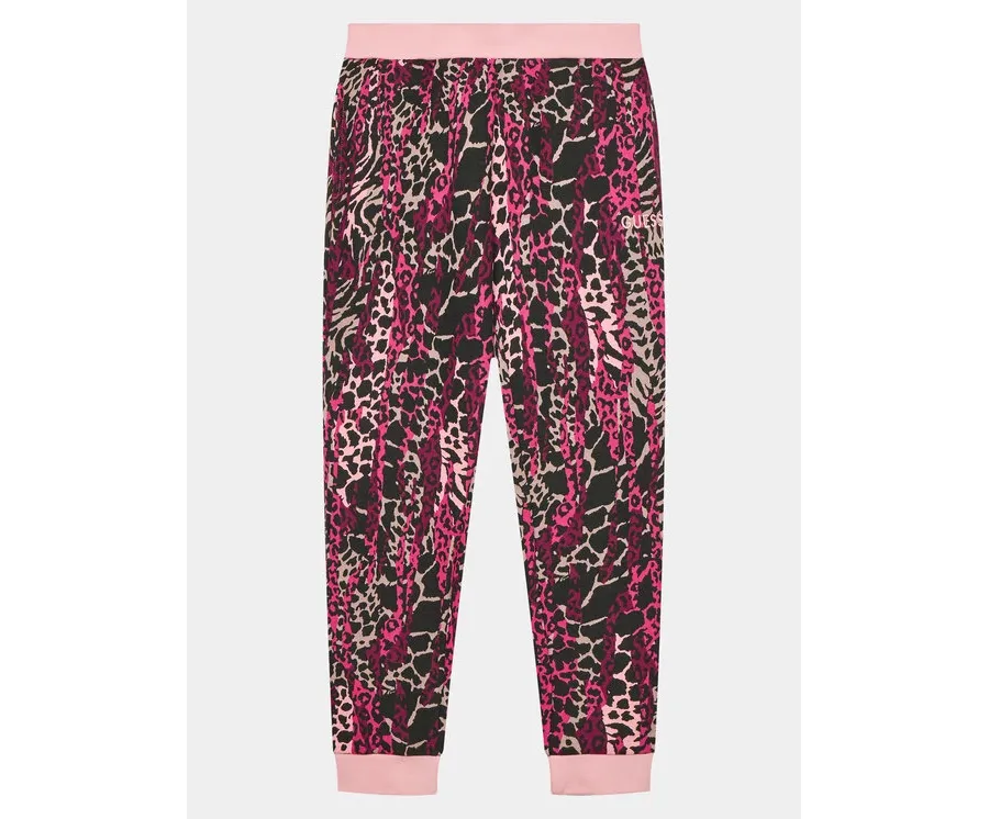 obrazek 1 Guess Spodnie dresowe J3BQ13 KAD73 Beżowy Relaxed Fit