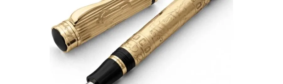 obrazek 2 Ekskluzywne Pióro Wieczne ZŁOTO Yuri Gagarin Montegrappa