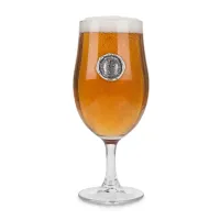 Picture A unique gift - a unique beer glass with a tin cartouche with the initial - the letter