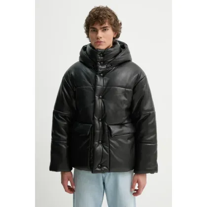 Zdjęcie Nanushka kurtka HIDE MENS męska kolor czarny zimowa oversize NM22CROW00299