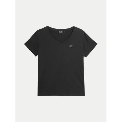 Zdjęcie 4F T-Shirt 4FWSS24TTSHF1162 Czarny Regular Fit