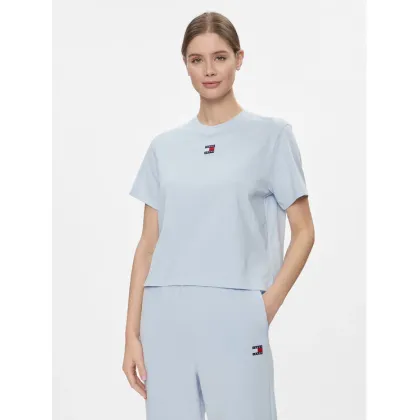 Zdjęcie Tommy Jeans T-Shirt Badge DW0DW17391 Granatowy Boxy Fit