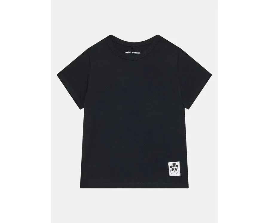 obrazek 1 Mini Rodini T-Shirt Basic 1000000199 Czarny Regular Fit MINI RODINI