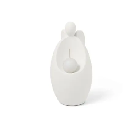 Picture Decorative figurine of an angel with a candle