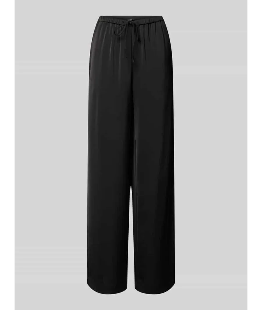 obrazek 1 Spodnie materiałowe z prostą nogawką i tunelem