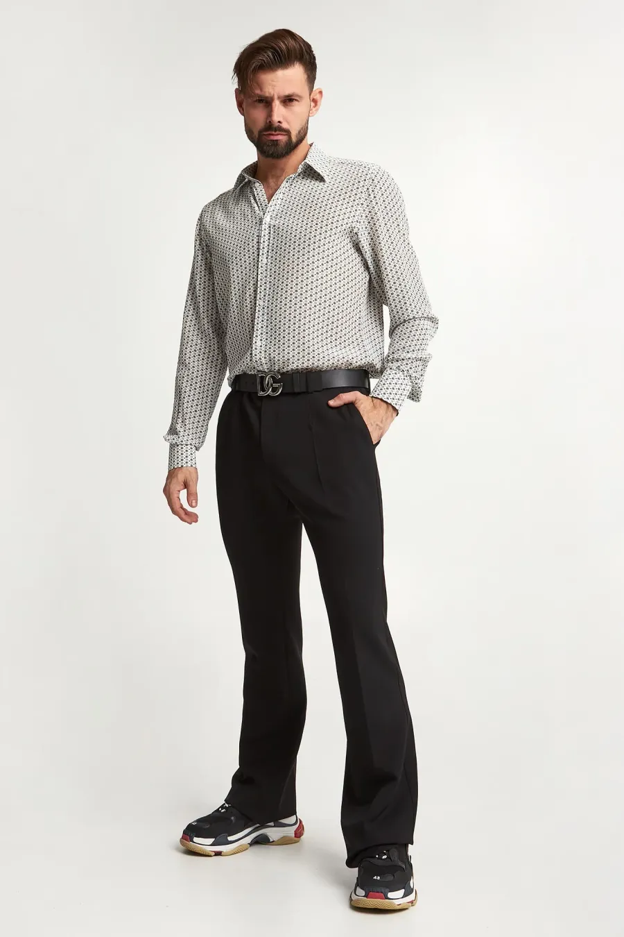 obrazek 1 Spodnie męskie wełniane DOLCE & GABBANA Dolce & Gabbana