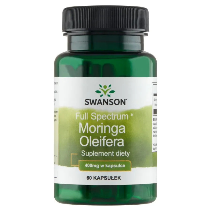 obrazek 1 Swanson Full Spectrum Moringa Oleifera 400 mg
