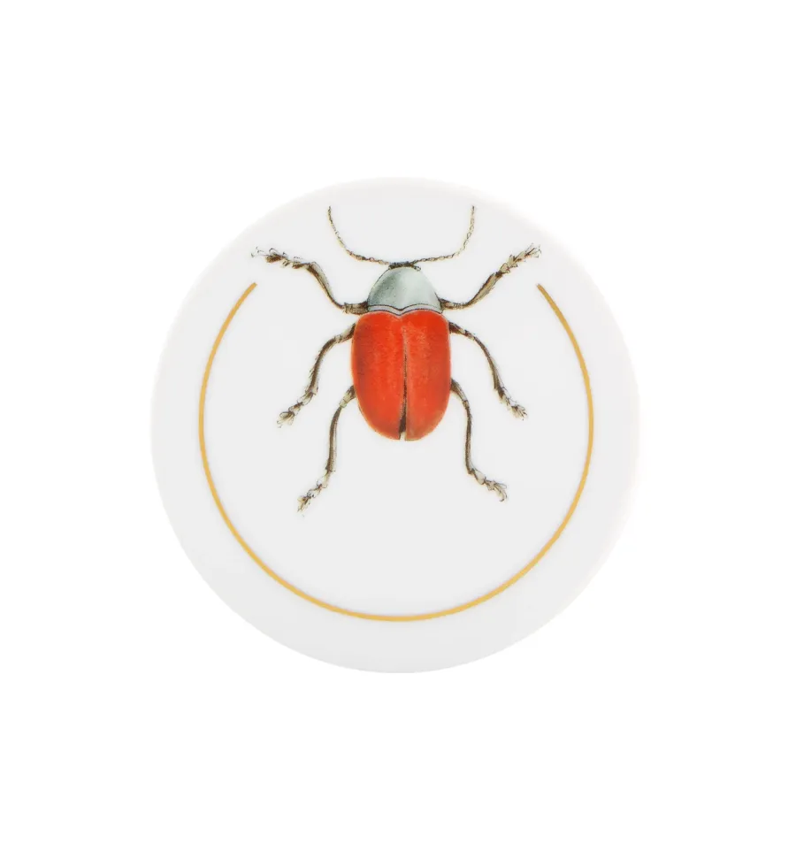 obrazek 4 Porcelanowy zestaw 6 podstawek z przedstawieniem insektów - Vista Alegre