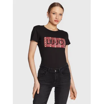 Zdjęcie Liu Jo T-Shirt WA3467 JS923 Czarny Regular Fit