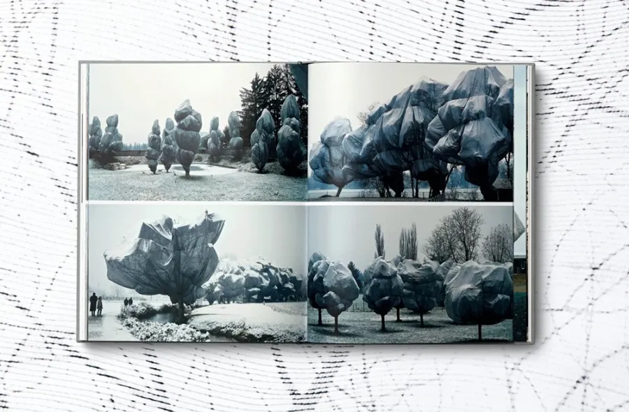 obrazek 7 Książka Christo and Jeanne-Claude. Wrapped Trees. Basel 1997–1998 - Taschen