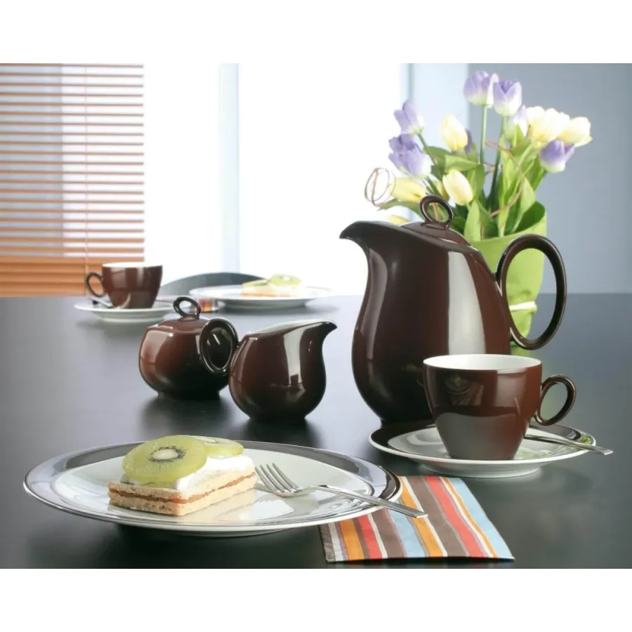 obrazek 3 Piękny porcelanowy podgrzewacz w stylu nowoczesnym - Seltmann Weiden