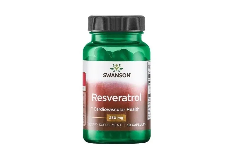 obrazek 1 Swanson Resweratrol 250 mg Preparat wspomagający układ krążenia Kapsułki