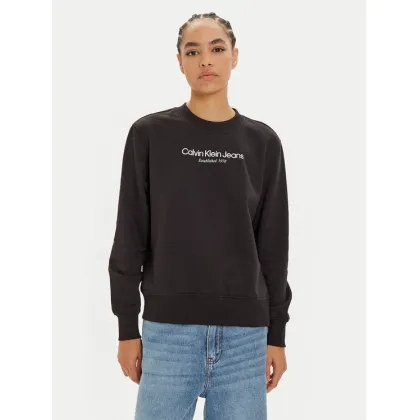 Zdjęcie Calvin Klein Jeans Bluza Institutional J20J224913 Czarny Regular Fit